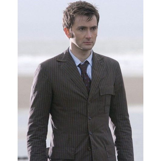 10th Doctor Who Pinstripe Suit