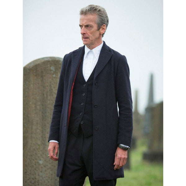 12th Doctor Who Blue Coat
